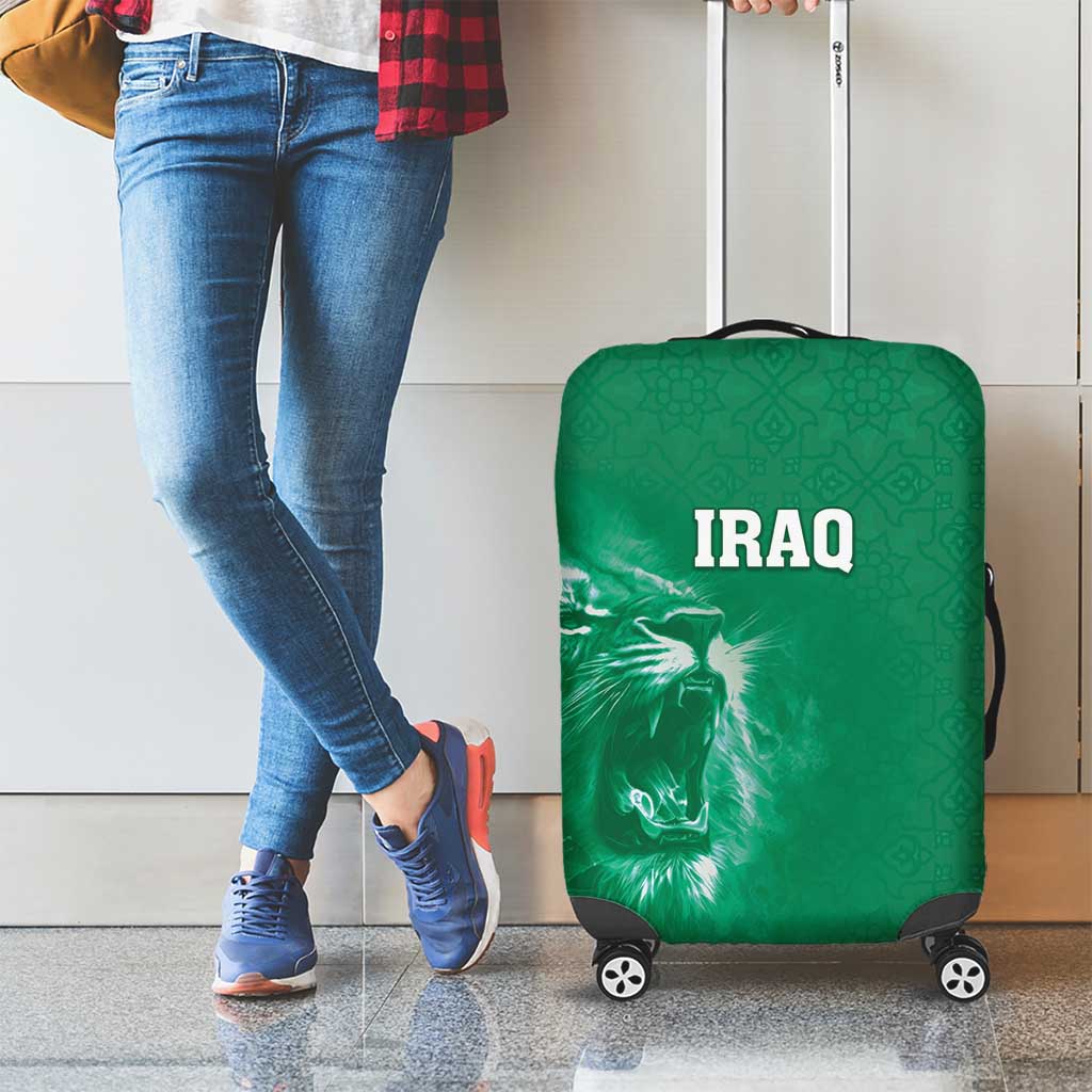 Iraq Football Luggage Cover Go Champions - Wonder Print Shop