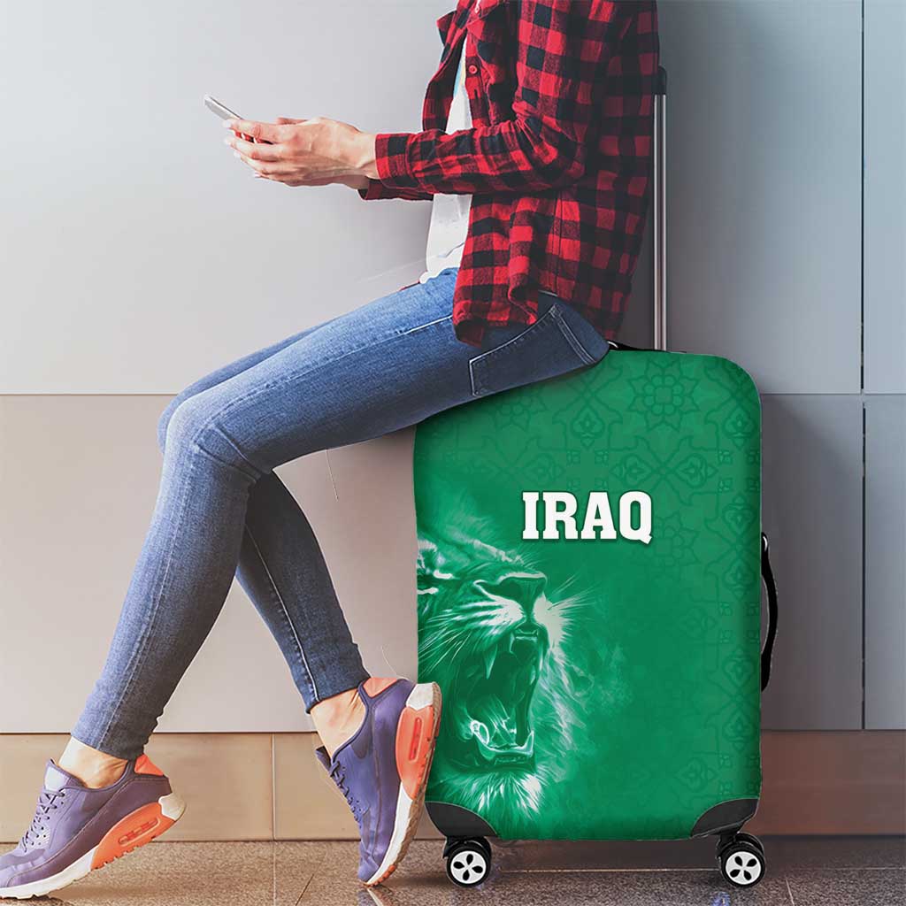 Iraq Football Luggage Cover Go Champions - Wonder Print Shop