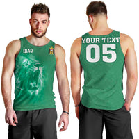 Custom Iraq Football Men Tank Top Go Champions - Wonder Print Shop