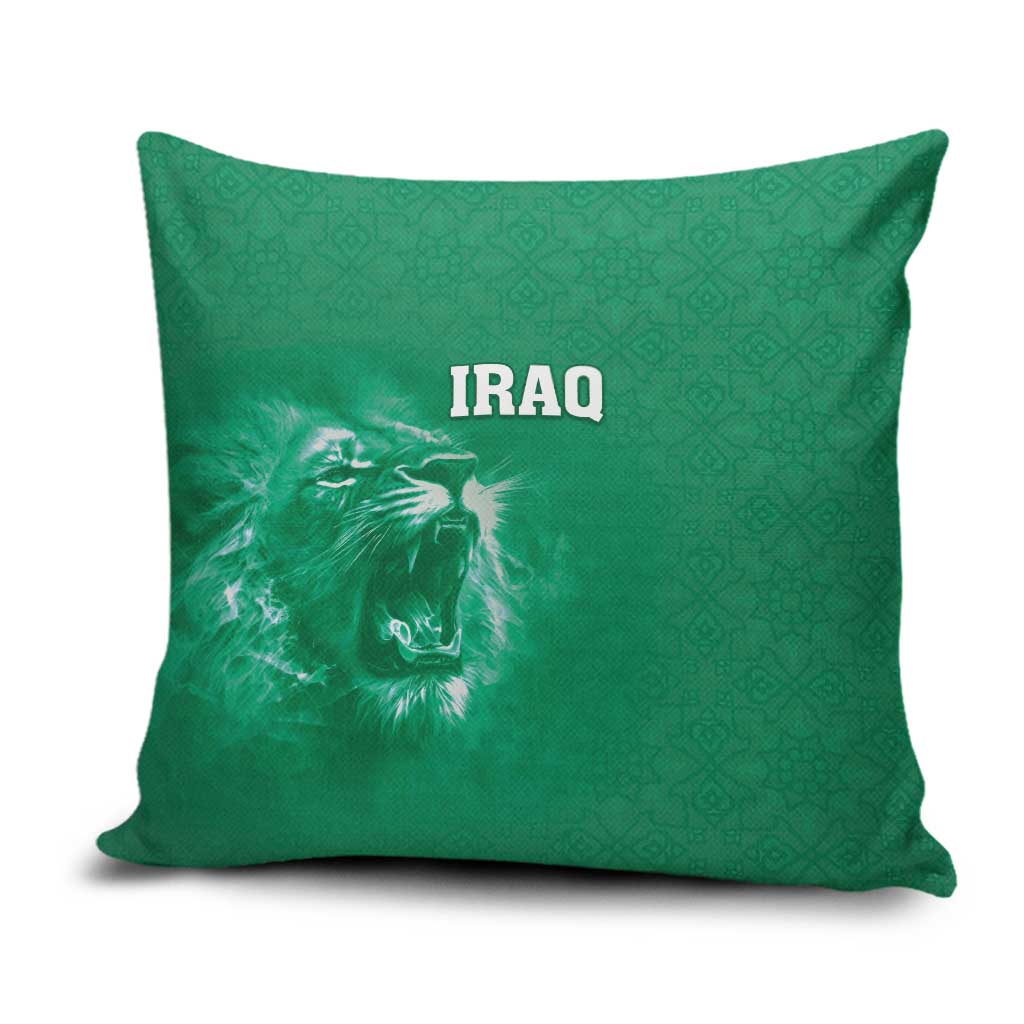 Iraq Football Pillow Cover Go Champions - Wonder Print Shop