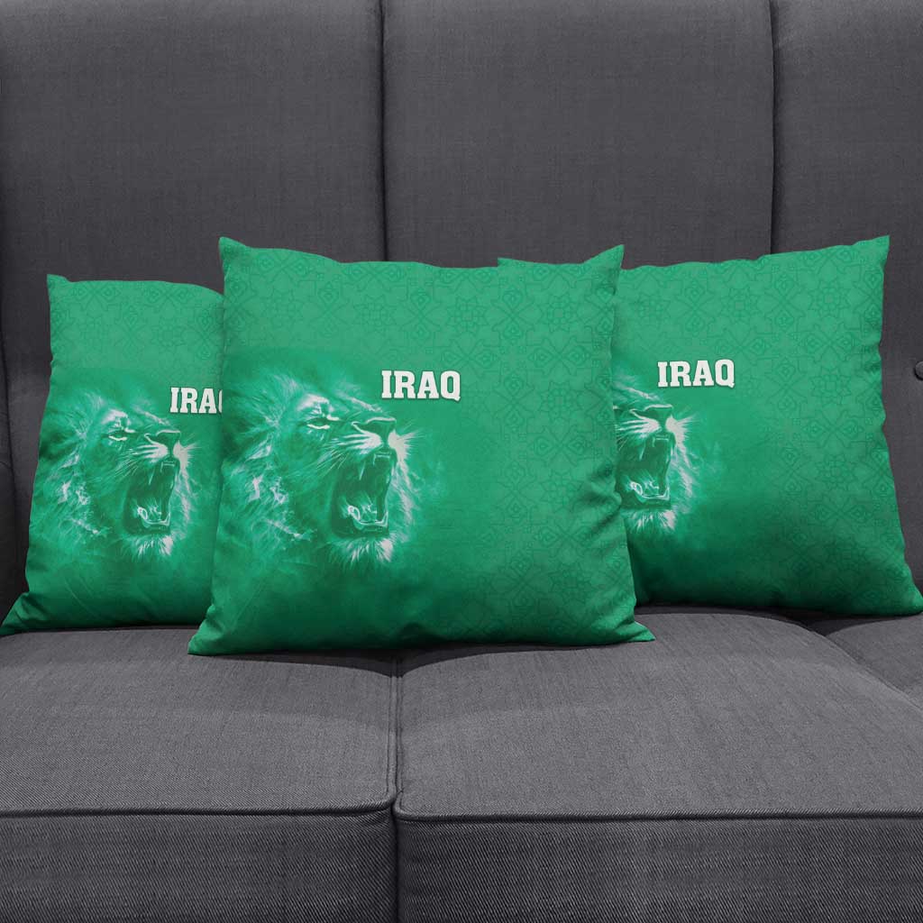 Iraq Football Pillow Cover Go Champions - Wonder Print Shop