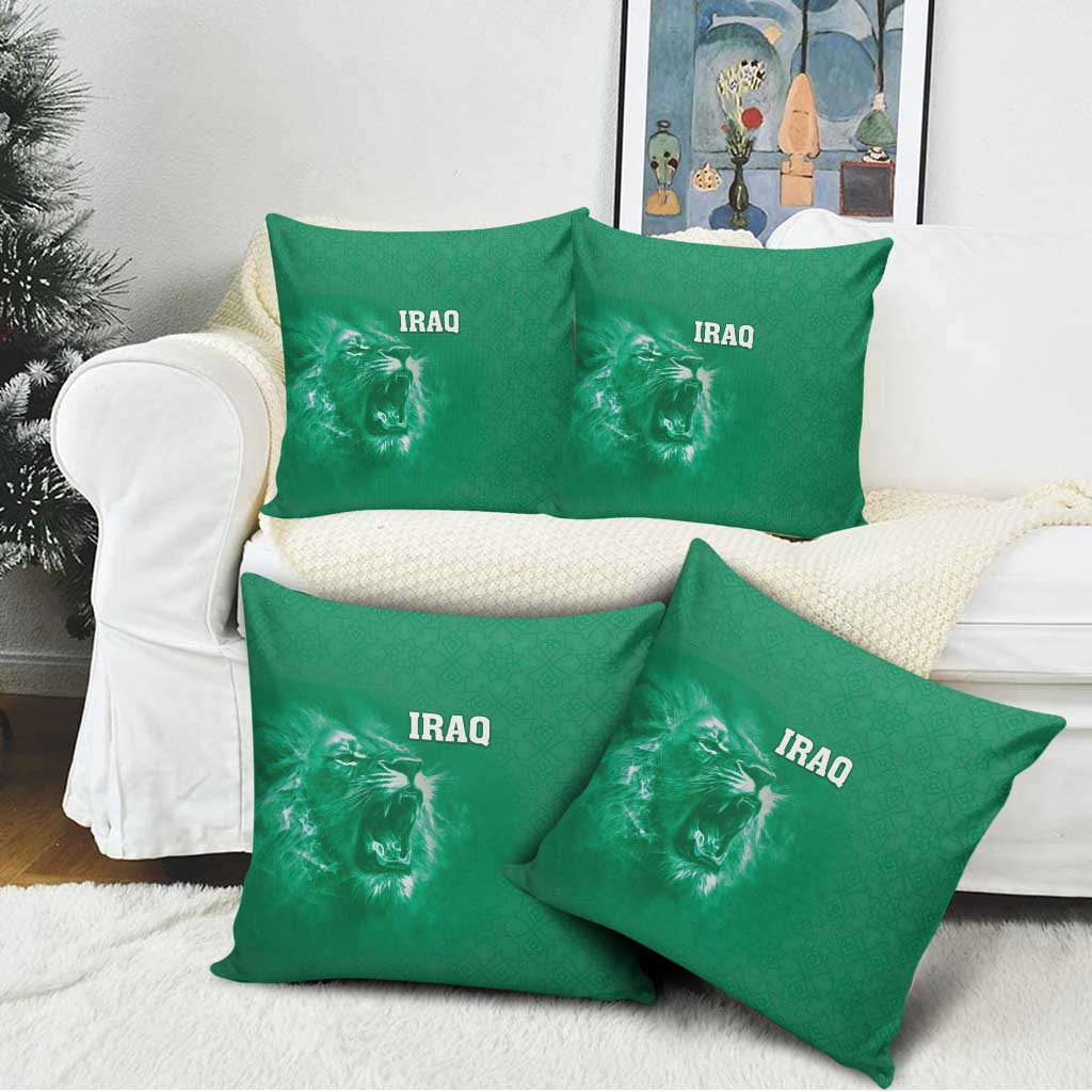 Iraq Football Pillow Cover Go Champions - Wonder Print Shop