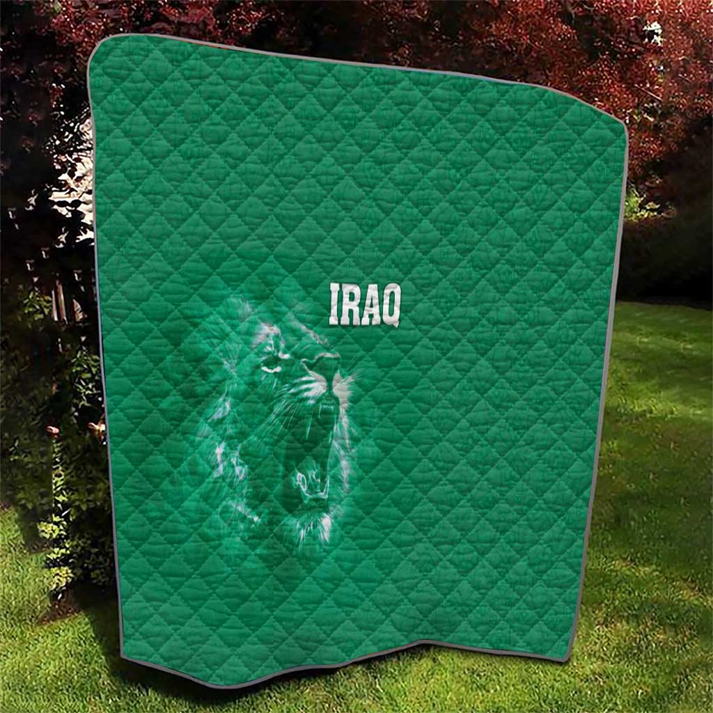 Iraq Football Quilt Go Champions - Wonder Print Shop