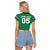 Custom Iraq Football Raglan Cropped T Shirt Go Champions - Wonder Print Shop
