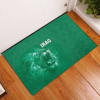 Iraq Football Rubber Doormat Go Champions - Wonder Print Shop