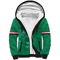 Custom Iraq Football Sherpa Hoodie Go Champions - Wonder Print Shop