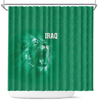 Iraq Football Shower Curtain Go Champions - Wonder Print Shop