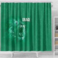 Iraq Football Shower Curtain Go Champions - Wonder Print Shop