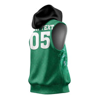 Custom Iraq Football Sleeveless Hoodie Go Champions - Wonder Print Shop