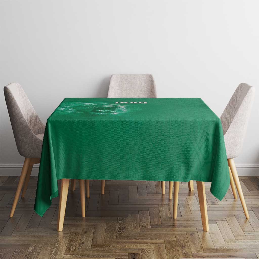 Iraq Football Tablecloth Go Champions - Wonder Print Shop