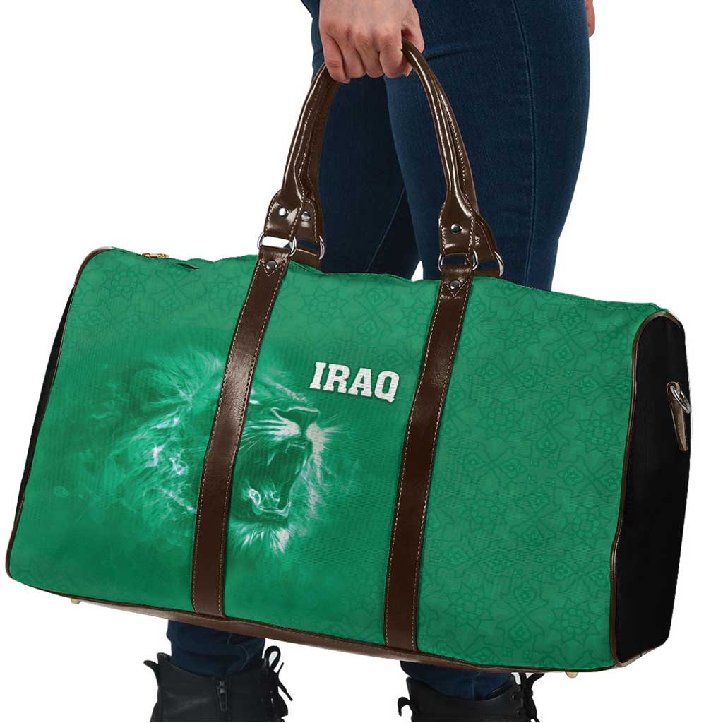 Iraq Football Travel Bag Go Champions - Wonder Print Shop