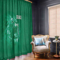 Iraq Football Window Curtain Go Champions - Wonder Print Shop