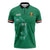 Custom Iraq Football Zipper Polo Shirt Go Champions - Wonder Print Shop