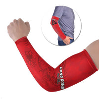 Custom Hong Kong Football Arm Sleeves Go Champions - Wonder Print Shop