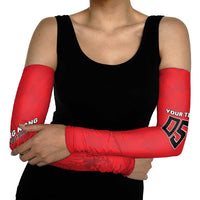 Custom Hong Kong Football Arm Sleeves Go Champions - Wonder Print Shop