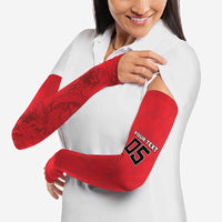 Custom Hong Kong Football Arm Sleeves Go Champions - Wonder Print Shop