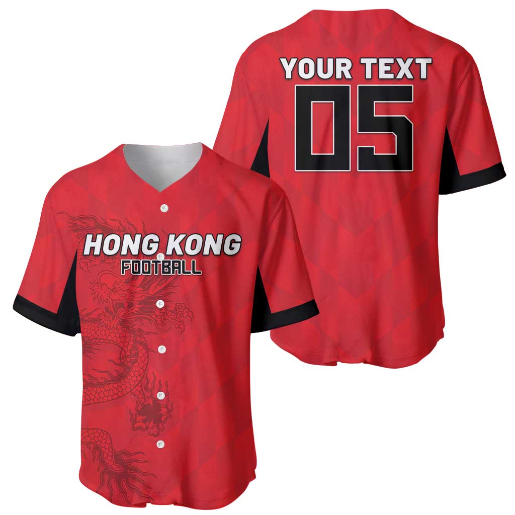 Custom Hong Kong Football Baseball Jersey Go Champions - Wonder Print Shop