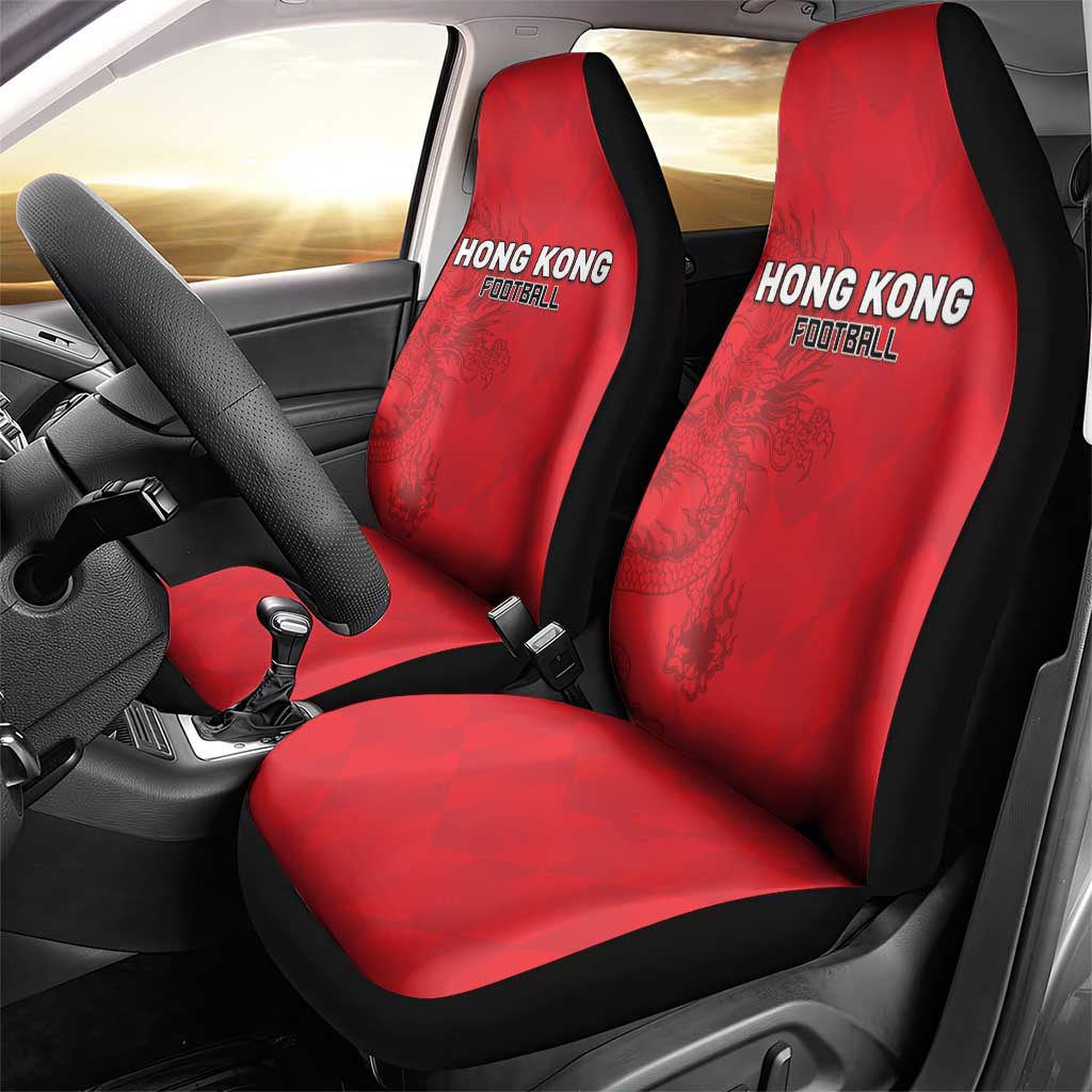 Hong Kong Football Car Seat Cover Go Champions - Wonder Print Shop