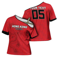 Custom Hong Kong Football Cross Shoulder Shirt Go Champions - Wonder Print Shop