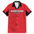Custom Hong Kong Football Family Matching Mermaid Dress and Hawaiian Shirt Go Champions - Wonder Print Shop