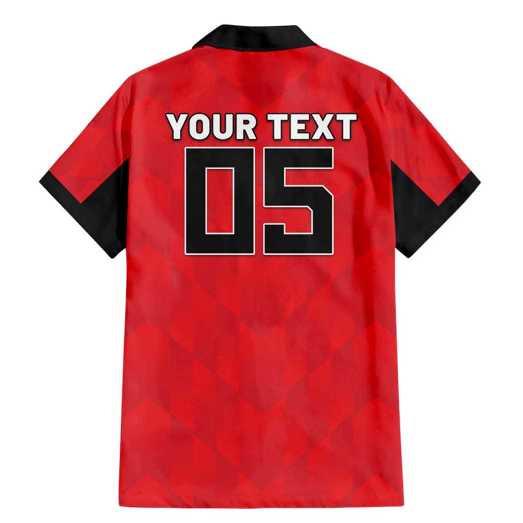 Custom Hong Kong Football Family Matching Mermaid Dress and Hawaiian Shirt Go Champions - Wonder Print Shop