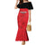 Custom Hong Kong Football Family Matching Mermaid Dress and Hawaiian Shirt Go Champions - Wonder Print Shop