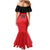 Custom Hong Kong Football Family Matching Mermaid Dress and Hawaiian Shirt Go Champions - Wonder Print Shop