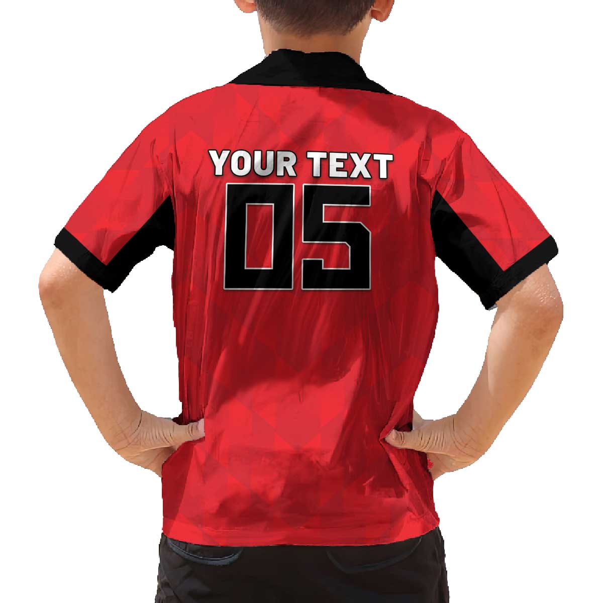 Custom Hong Kong Football Family Matching Off The Shoulder Long Sleeve Dress and Hawaiian Shirt Go Champions - Wonder Print Shop