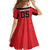 Custom Hong Kong Football Family Matching Off The Shoulder Long Sleeve Dress and Hawaiian Shirt Go Champions - Wonder Print Shop