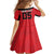 Custom Hong Kong Football Family Matching Off Shoulder Maxi Dress and Hawaiian Shirt Go Champions - Wonder Print Shop