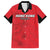 Custom Hong Kong Football Family Matching Off Shoulder Maxi Dress and Hawaiian Shirt Go Champions - Wonder Print Shop