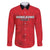 Custom Hong Kong Football Family Matching Off Shoulder Short Dress and Hawaiian Shirt Go Champions - Wonder Print Shop