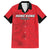 Custom Hong Kong Football Family Matching Short Sleeve Bodycon Dress and Hawaiian Shirt Go Champions - Wonder Print Shop