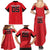 Custom Hong Kong Football Family Matching Summer Maxi Dress and Hawaiian Shirt Go Champions - Wonder Print Shop