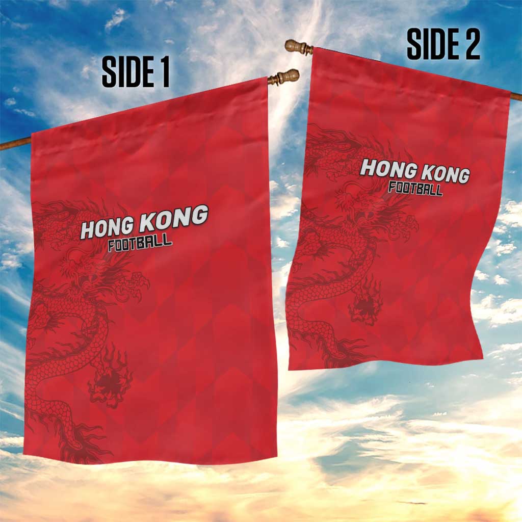 Hong Kong Football Garden Flag Go Champions - Wonder Print Shop