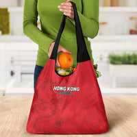 Hong Kong Football Grocery Bag Go Champions - Wonder Print Shop