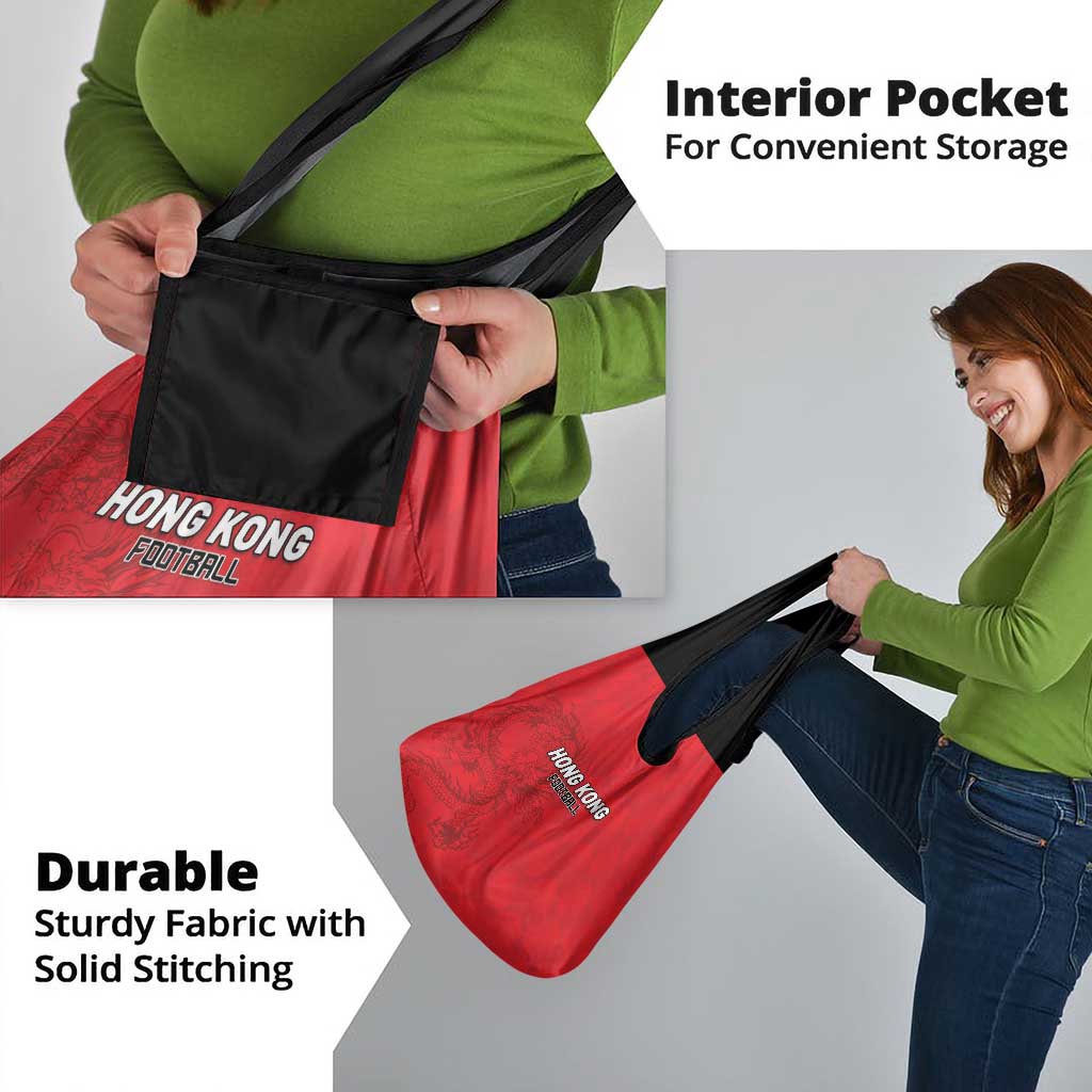 Hong Kong Football Grocery Bag Go Champions - Wonder Print Shop