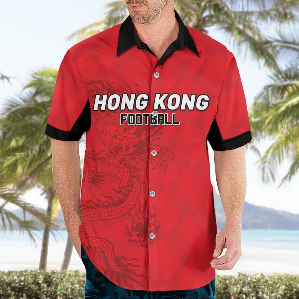 Custom Hong Kong Football Hawaiian Shirt Go Champions - Wonder Print Shop
