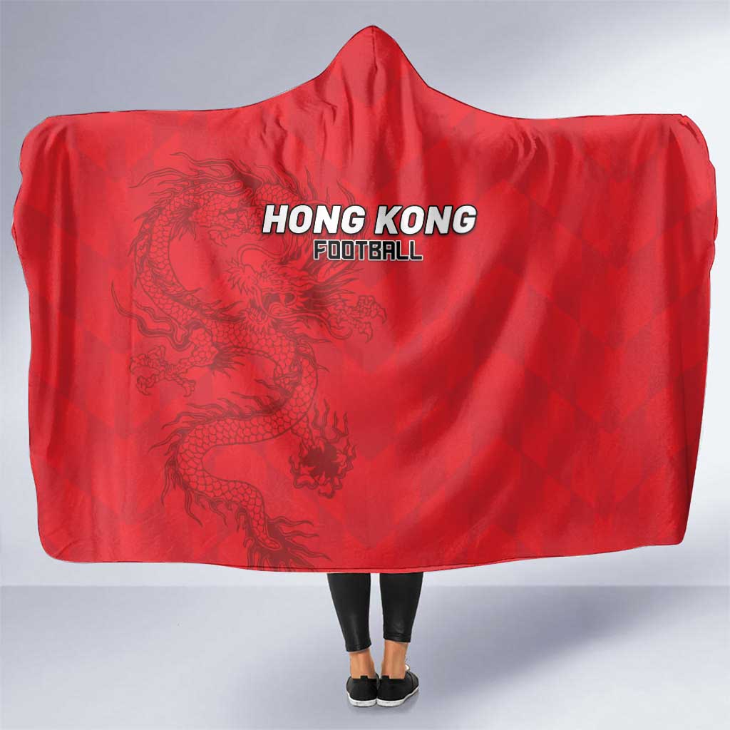 Hong Kong Football Hooded Blanket Go Champions - Wonder Print Shop