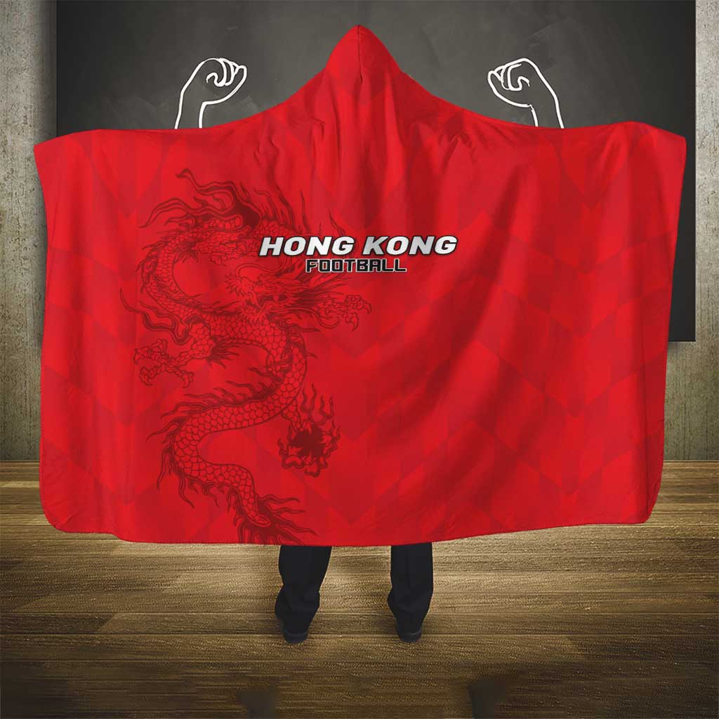 Hong Kong Football Hooded Blanket Go Champions - Wonder Print Shop