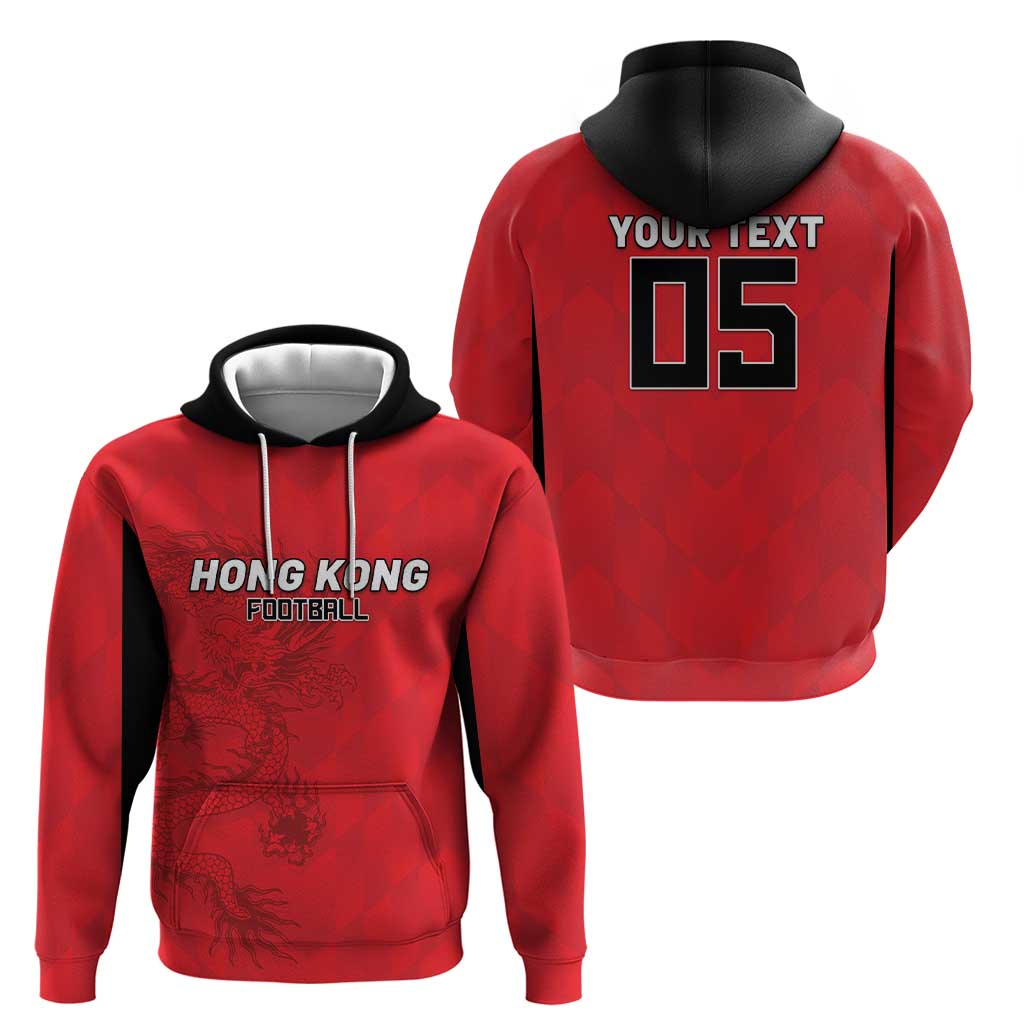 Custom Hong Kong Football Hoodie Go Champions - Wonder Print Shop