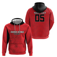 Custom Hong Kong Football Hoodie Go Champions - Wonder Print Shop