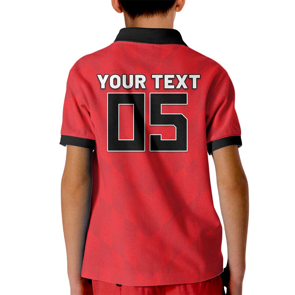 Custom Hong Kong Football Kid Polo Shirt Go Champions - Wonder Print Shop