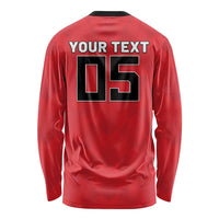 Custom Hong Kong Football Long Sleeve Shirt Go Champions - Wonder Print Shop