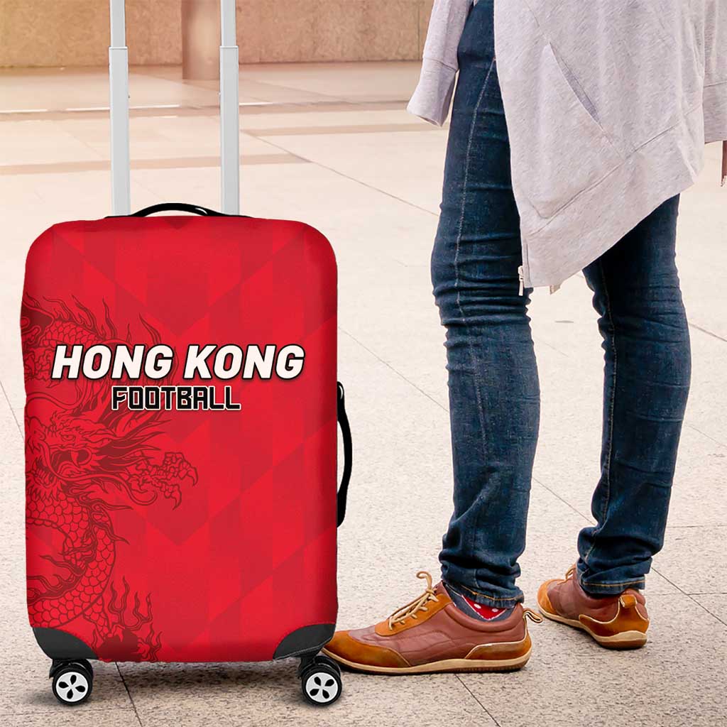 Hong Kong Football Luggage Cover Go Champions - Wonder Print Shop