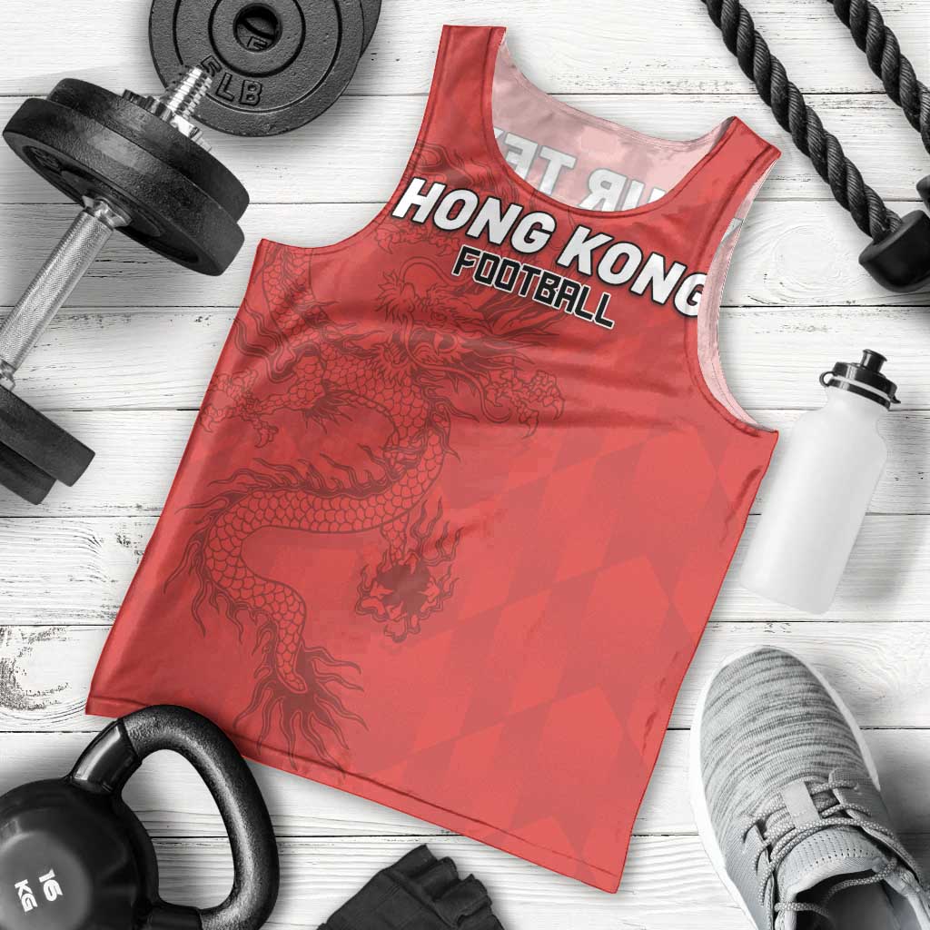 Custom Hong Kong Football Men Tank Top Go Champions - Wonder Print Shop