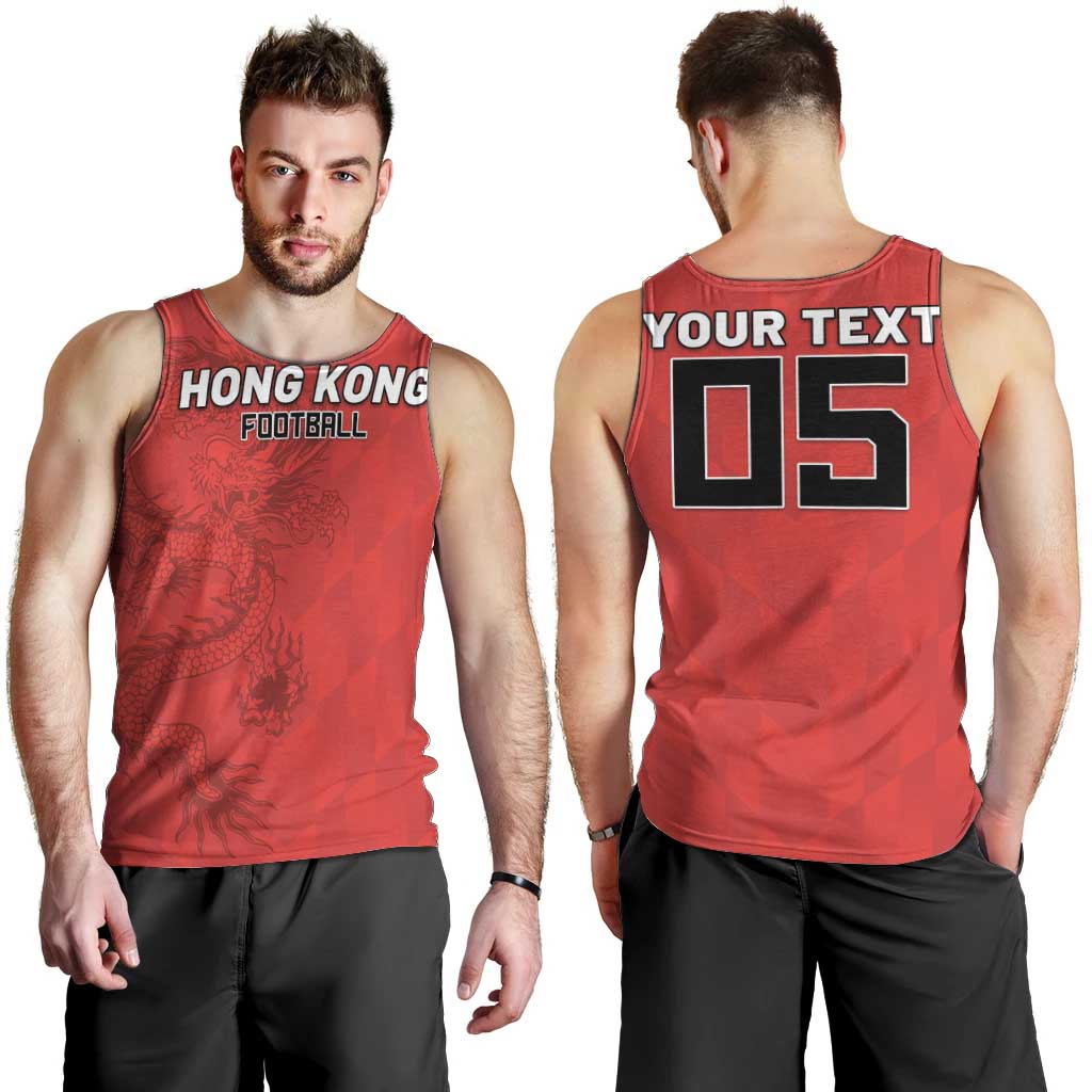 Custom Hong Kong Football Men Tank Top Go Champions - Wonder Print Shop