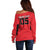 Custom Hong Kong Football Off Shoulder Sweater Go Champions - Wonder Print Shop