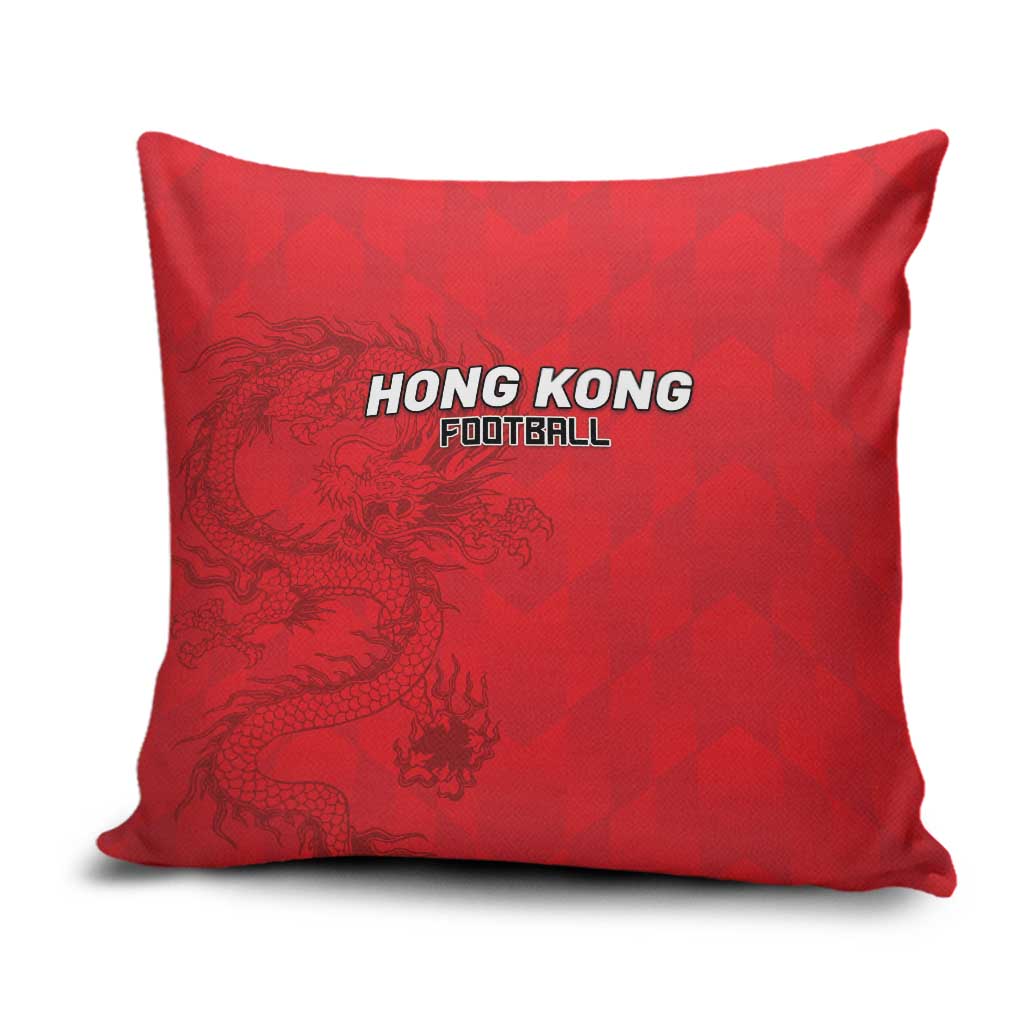 Hong Kong Football Pillow Cover Go Champions - Wonder Print Shop
