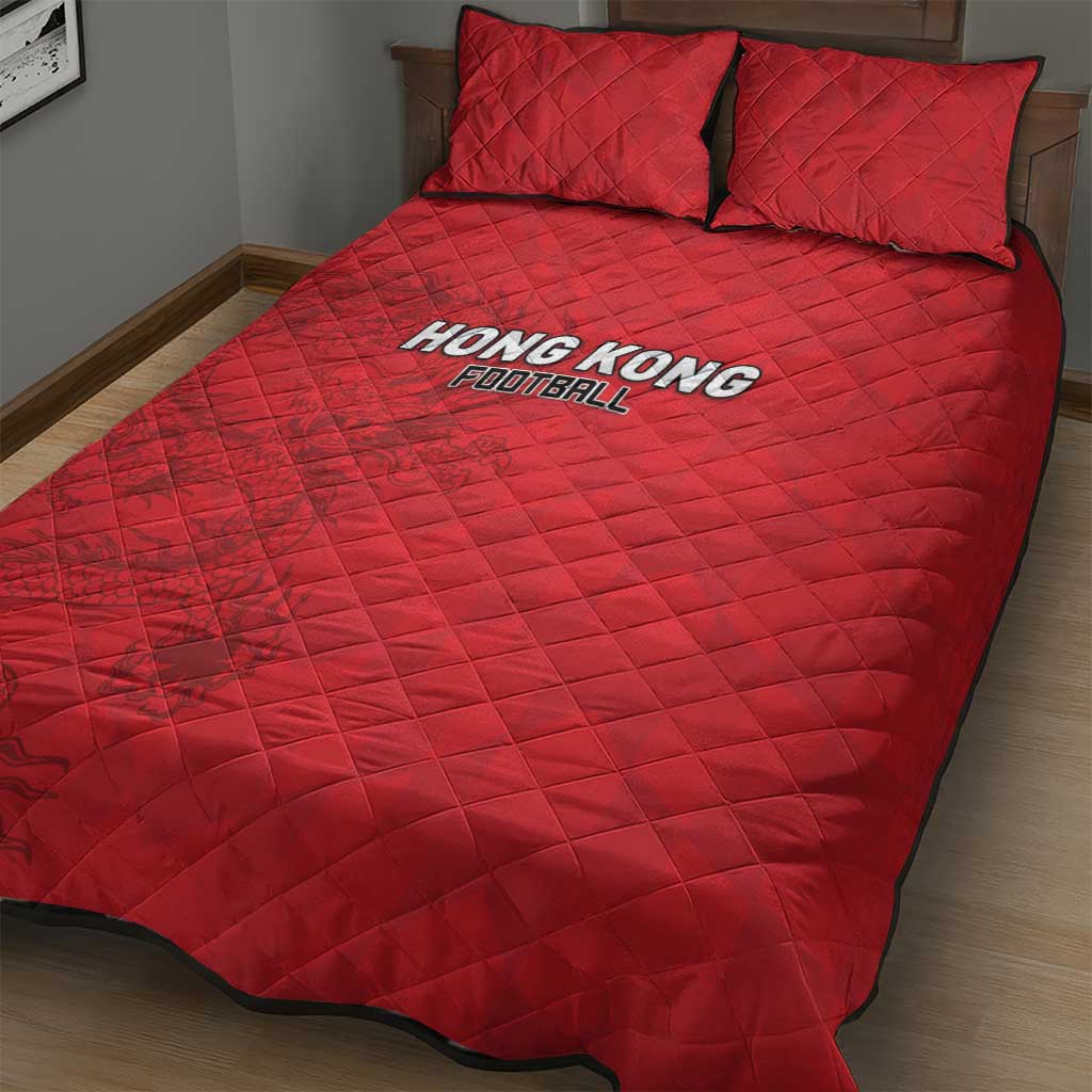 Hong Kong Football Quilt Bed Set Go Champions - Wonder Print Shop